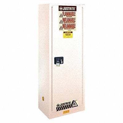 Flammable Cabinet 22 gal White MPN:892225