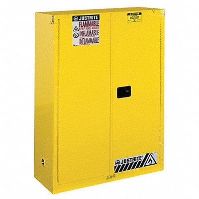 K3034 Flammable Cabinet 60 gal Yellow MPN:894530