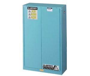 Corrosive Safety Cabinet 65 in H Blue MPN:899002