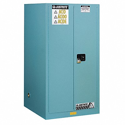 Corrosive Safety Cabinet Blue 65 in H MPN:899022