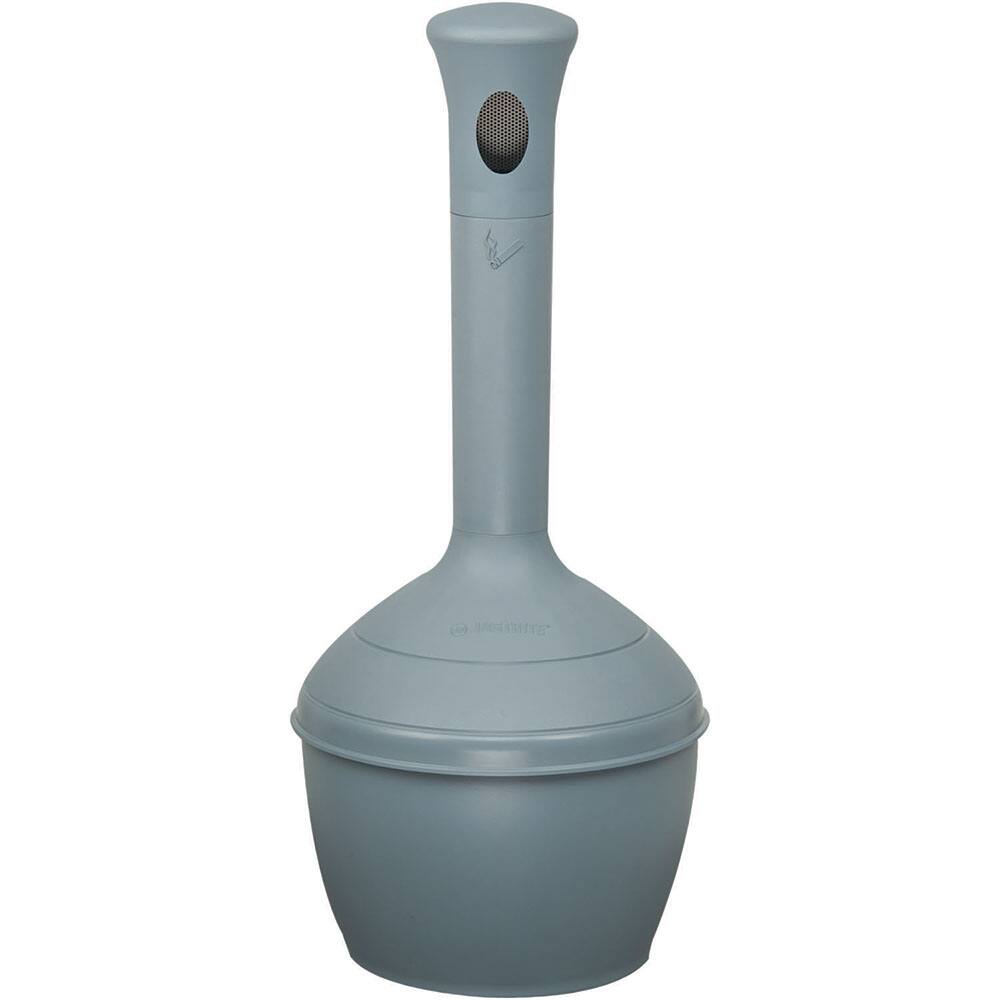Cigarette-Waste Receptacles & Butt Cans; Type: Cigarette/Cigar Receptacle; Material: Polyethylene; Volume Capacity (Gal.): 4.00; Wall Mount: No; Height (Decimal Inch): 38.000000; Diameter (Inch): 12; Diameter (cm): 30.50; MPN:268501