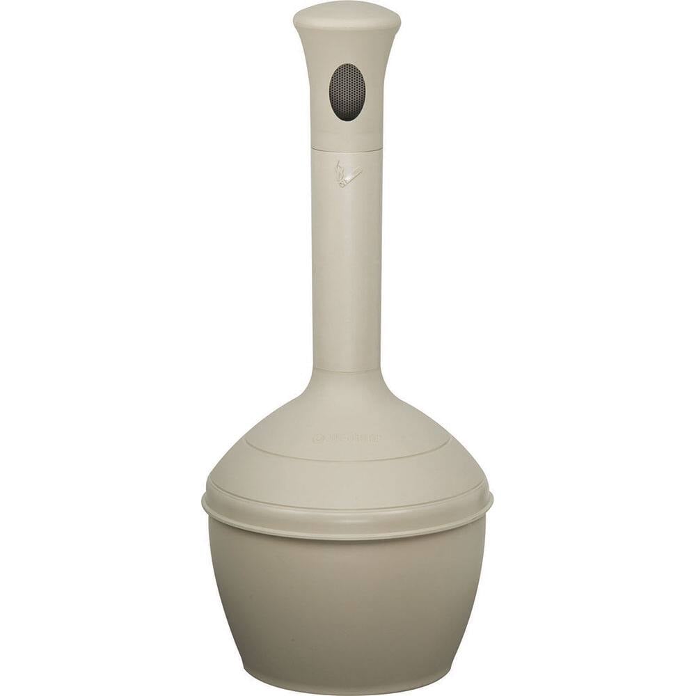 Cigarette-Waste Receptacles & Butt Cans; Type: Cigarette/Cigar Receptacle; Material: Polyethylene; Volume Capacity (Gal.): 4.00; Wall Mount: No; Height (Decimal Inch): 38.000000; Diameter (Inch): 12; Diameter (cm): 30.50; MPN:268502