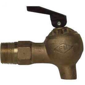 Justrite® 8540 Brass Control Flow Lab Safety Drum Faucet 08540