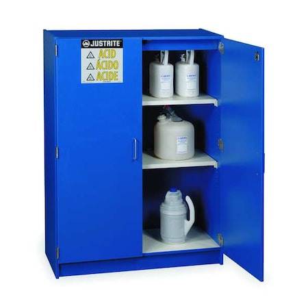 Nonmetallic Laminated Acid Cabinet 49 2-1/2LIT MPN:24150