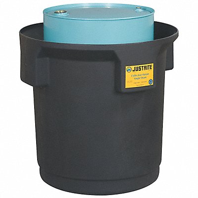 Single Drum Spill Container Black MPN:28685