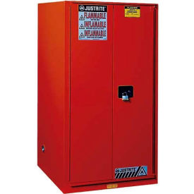 Justrite 96 Gallon 2 Door Self-Close Paint & Ink Cabinet 34