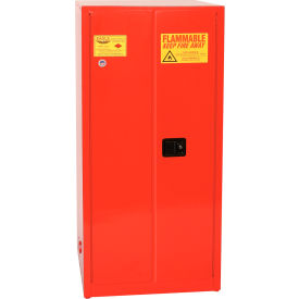 Eagle Paint/Ink Safety Cabinet with Self Close - 96 Gallon Red PI6010X