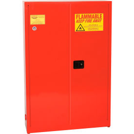 Eagle Paint/Ink Safety Cabinet with Manual Close - 30 Gallon Red PI77X