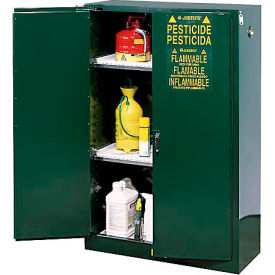 Pesticide Cabinet Manual Double Door 45 Gallon 894504