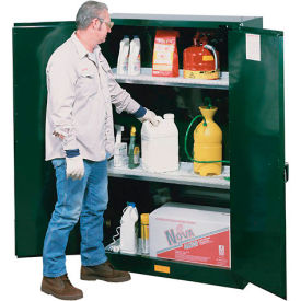 Pesticide Cabinet Self Close Double Door 60 Gallon 896024