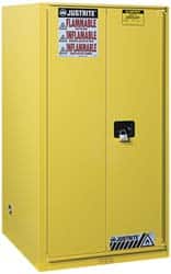 Standard Cabinet: Manual Closing, 5 Shelves, Yellow MPN:896010