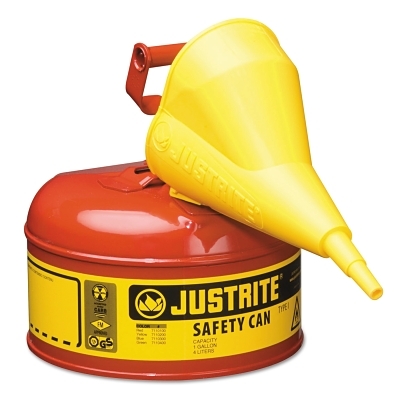 Type 1 1 Gal Red Safetycan With Funnel MPN:7110110