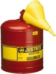 Safety Can: 5 gal, Steel MPN:7150110