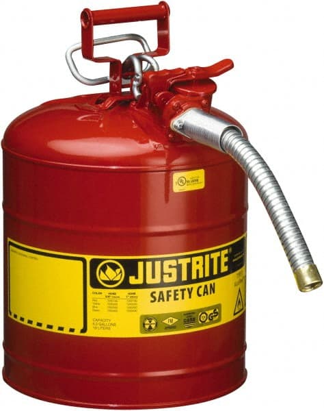 Safety Can: 5 gal, Steel MPN:7250130