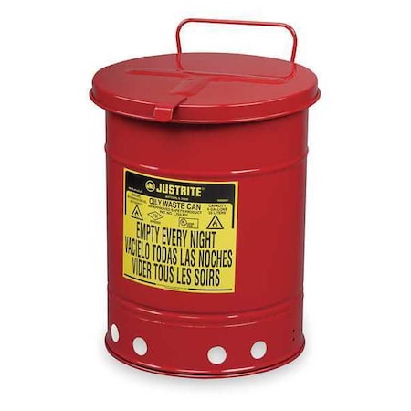 Oily Waste Can 10 Gal w/Ha MPN:09310