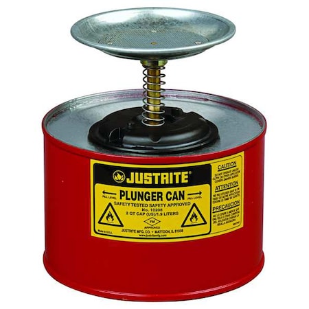 Plunger Can 1/2 Gal MPN:10208