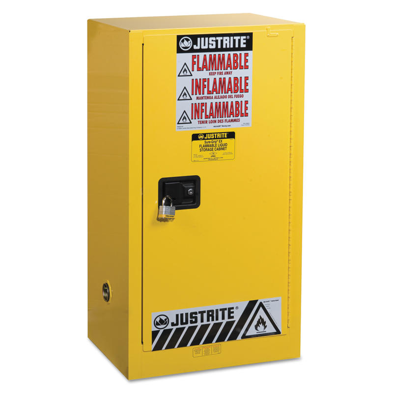 Yellow Countertop & Compact Cabinets, 15 Gallon MPN:400-891520