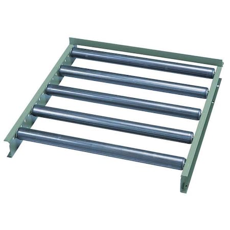 Drum Roller, Gray, Steel, 2000 lb Limit MPN:25922