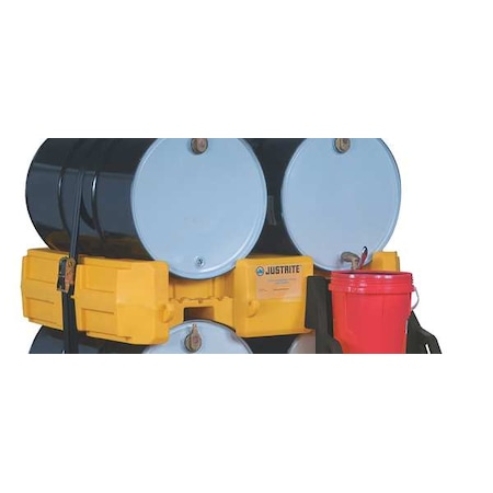 Double Drum Stack Module, Yellow, Polyethylene MPN:28668
