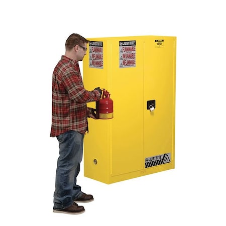 Safety Cabinet Label, 12 inx10 in, Paper MPN:29002