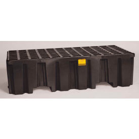 Eagle 1620BND 2 Drum Spill Containment Pallet - Black no Drain 1620BND