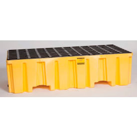Eagle 1620ND 2 Drum Spill Containment Pallet - Yellow no Drain 1620ND