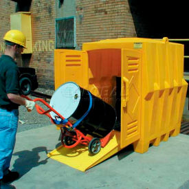 Eagle 1649 4 Drum Poly Outdoor Storage Building 1649