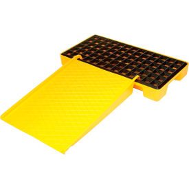Eagle 1689 Spill Containment Poly Pallet Ramp - Yellow 1689