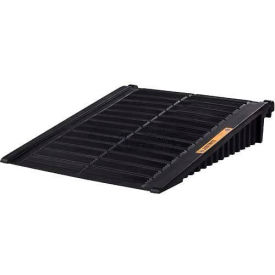 Justrite® 28679 Black Ramp for 2 & 4 Drum EcoPolyBlend™ DrumShed™ 28679