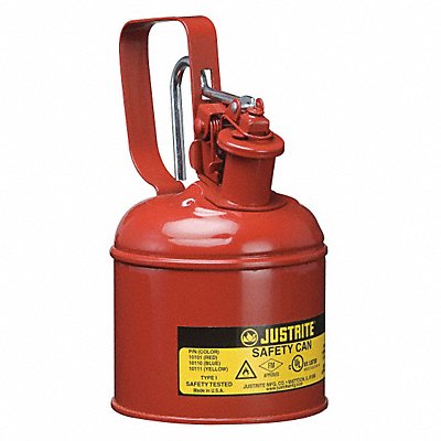 Type I Safety Can 1/4 gal Red 8-1/4In H MPN:10101