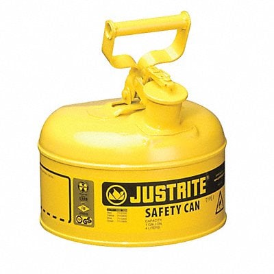 Type I Safety Can 1 gal Yellow 11In H MPN:7110200