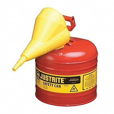 Type I Safety Can 2 gal Red 13-3/4In H MPN:7120110