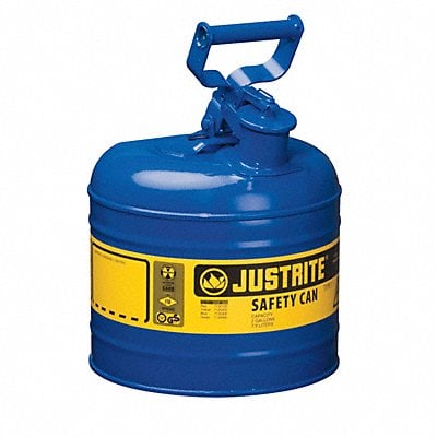 Type I Safety Can 2 gal Blue 13-3/4In H MPN:7120300