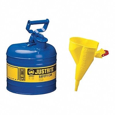 Type I Safety Can 2 gal Blue 13-3/4In H MPN:7120310