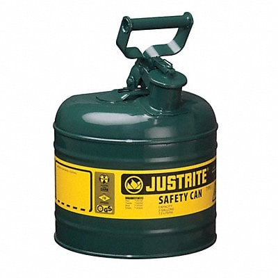 Type I Safety Can 2 gal Green 13-3/4In H MPN:7120400