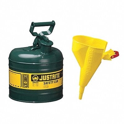 Type I Safety Can 2 gal Green 13-3/4In H MPN:7120410