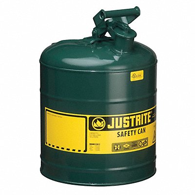 Type I Safety Can 5 gal Green 16-7/8In H MPN:7150400