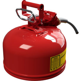 Justrite® Type II Safety Can - 2-Gallon with 5/8