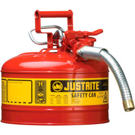 Justrite® Type II Safety Can - 2-1/2 Gallon with 1