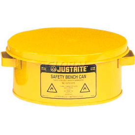 1 Gal Bench Can w/Bskt Yellow MPN:10380
