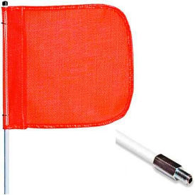 10' Heavy Duty Standard Threaded Hex Base Warning Whip w/o Light 16