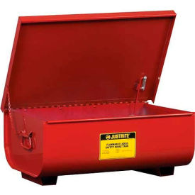 Justrite Bench Top Rinse Tank 22-Gallon Red 27322 27322