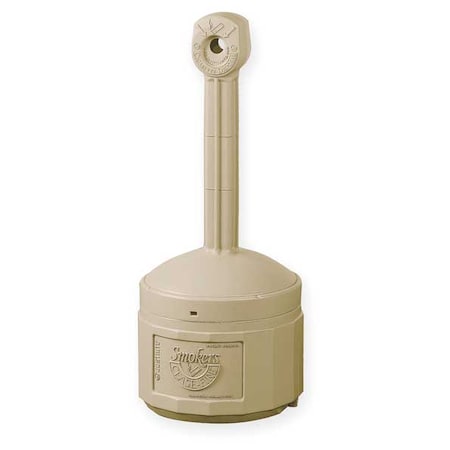 Smokers Cease-Fire Receptacle Adobe Beige MPN:26800B