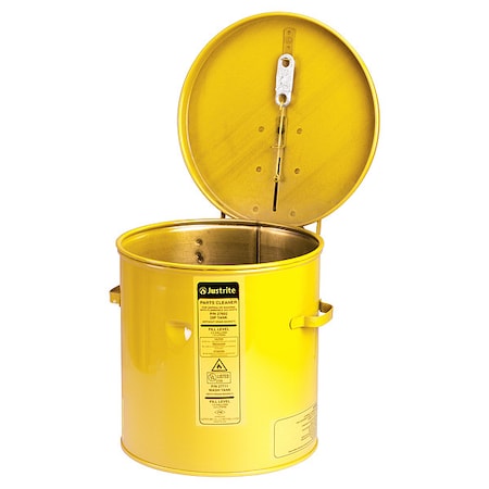 Dip Tank, Steel, 2 gal, Yellow MPN:27612