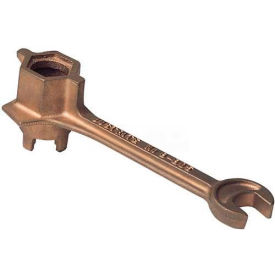 Justrite® 8805 Brass Alloy Drum Bung Plug Wrench 08805