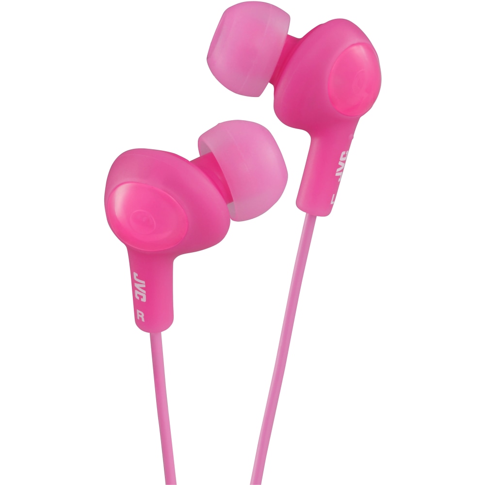 JVC Gummy Plus In-Ear Headphones, Pink MPN:HAFX5P