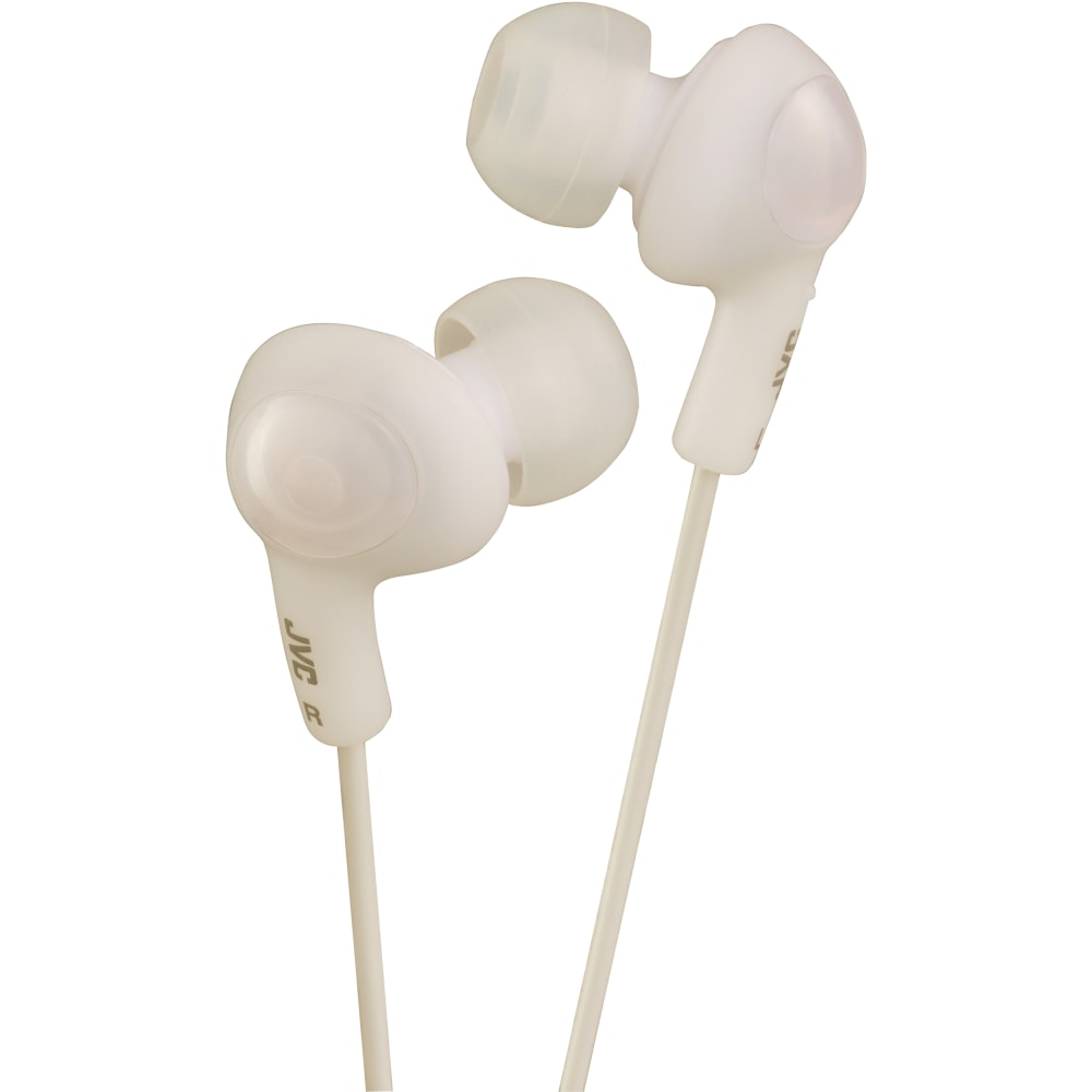 JVC Gummy Plus In-Ear Headphones, White MPN:HAFX5W