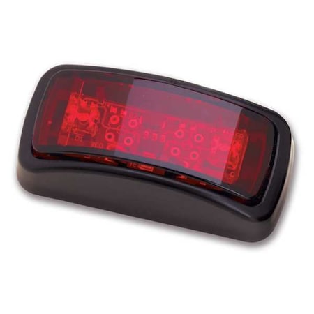 Clearance Marker Lamp, Black/Red, ABS MPN:150