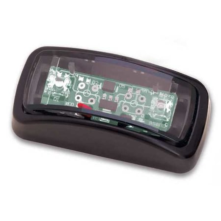 Clearance Marker Lamp, Black/Clear, ABS MPN:150