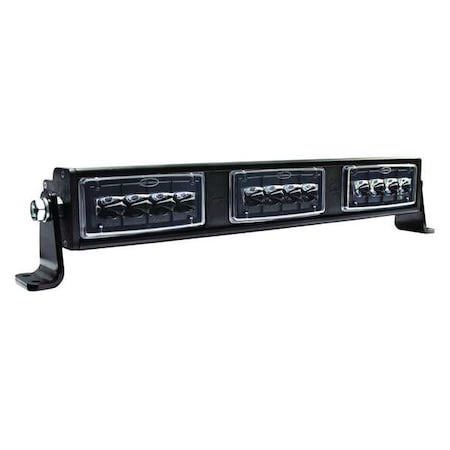 Bar Lamp, Black, Die-Cast Aluminum, LED MPN:9049